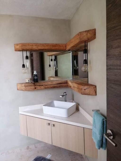 Ferienwohnung Departamento Lux En Val'Quirico Loft Frontana Tlaxcala Exterior foto